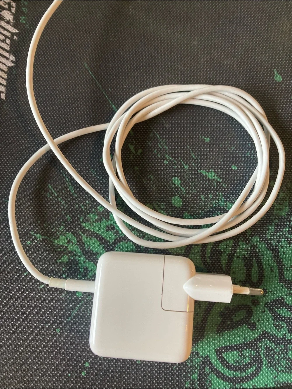 Apple White USB-C Power Adapter with Integrated Cable and Foldable Plug